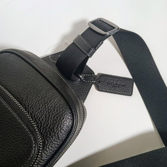 Coach Racer Sling Pack With Varsity Motif CAJ39 - Picture 6 of 8